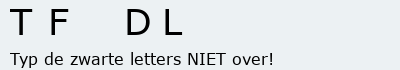 Bevestigingscode