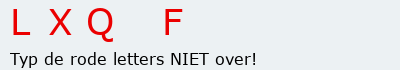 Bevestigingscode