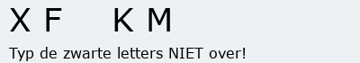 Bevestigingscode
