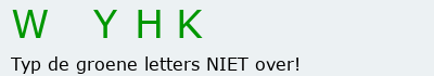 Bevestigingscode