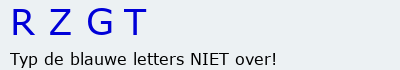Bevestigingscode