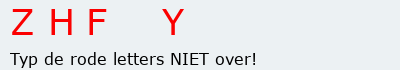 Bevestigingscode