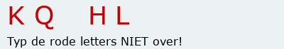 Bevestigingscode