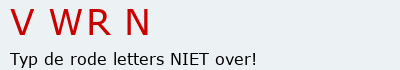 Bevestigingscode