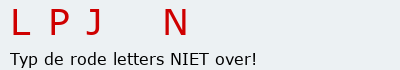 Bevestigingscode