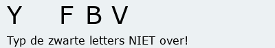 Bevestigingscode