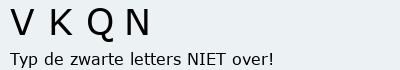 Bevestigingscode