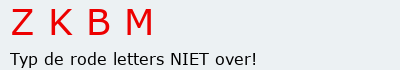 Bevestigingscode