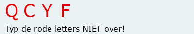 Bevestigingscode