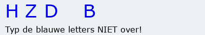 Bevestigingscode