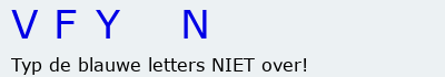 Bevestigingscode