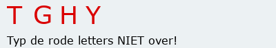Bevestigingscode