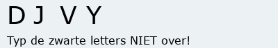 Bevestigingscode