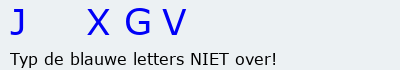 Bevestigingscode