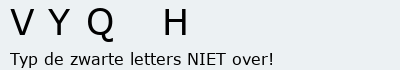 Bevestigingscode