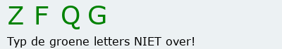 Bevestigingscode