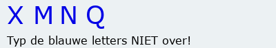 Bevestigingscode