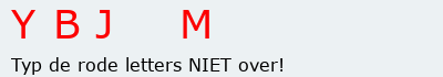 Bevestigingscode