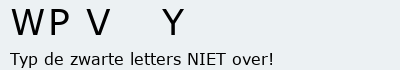 Bevestigingscode