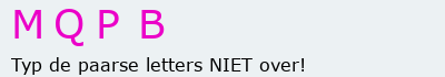 Bevestigingscode