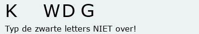Bevestigingscode