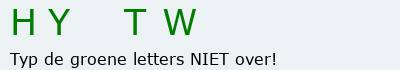 Bevestigingscode