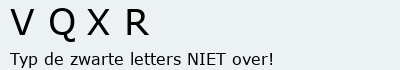 Bevestigingscode