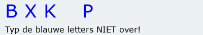 Bevestigingscode