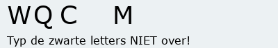 Bevestigingscode