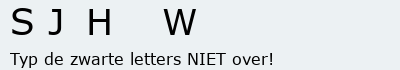 Bevestigingscode
