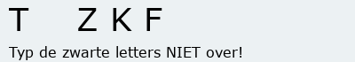Bevestigingscode