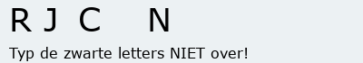Bevestigingscode
