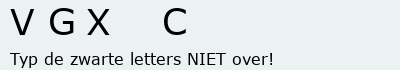 Bevestigingscode