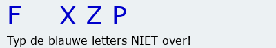Bevestigingscode
