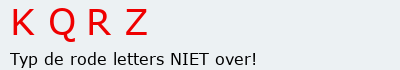 Bevestigingscode