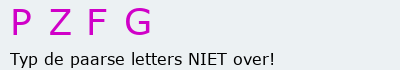 Bevestigingscode