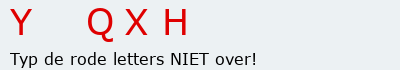 Bevestigingscode