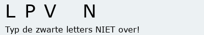 Bevestigingscode