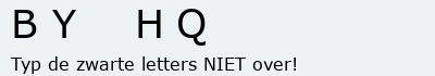 Bevestigingscode