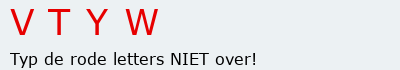 Bevestigingscode