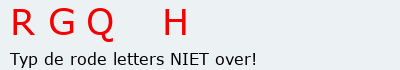 Bevestigingscode