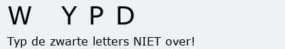 Bevestigingscode
