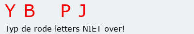 Bevestigingscode