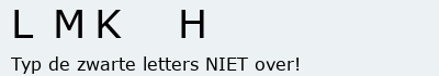 Bevestigingscode