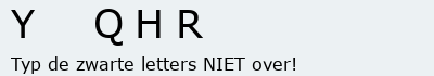 Bevestigingscode