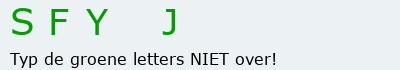 Bevestigingscode