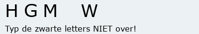 Bevestigingscode