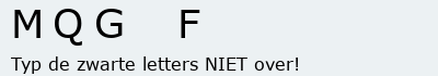Bevestigingscode