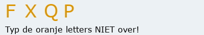 Bevestigingscode