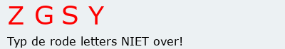 Bevestigingscode